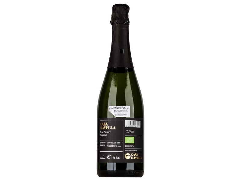 Casa Ravella Cava Brut Nature Reserva Bio 0,75l