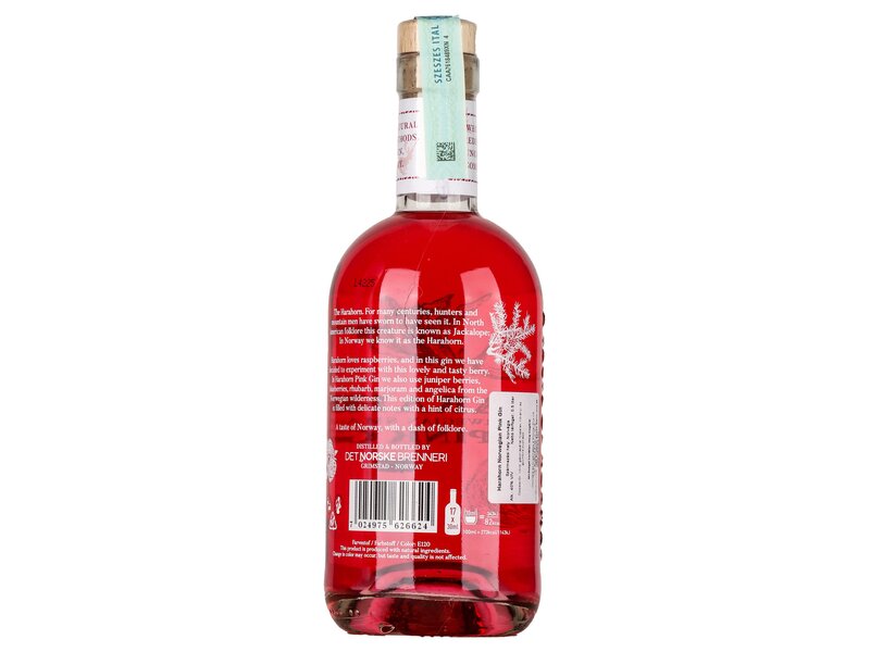 Harahorn Norwegian Pink Gin 0,5l