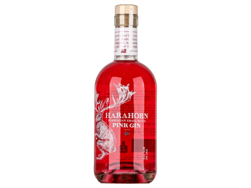 Harahorn Norwegian Pink Gin 0,7l