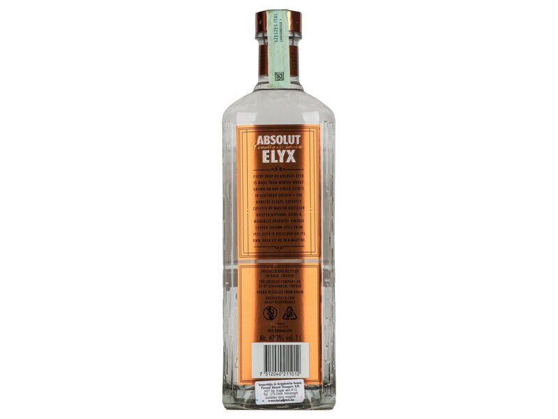 Absolut Elyx Vodka 1l