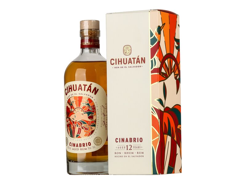 Rum Cihuatán Cinabrio 12 years 0,7l