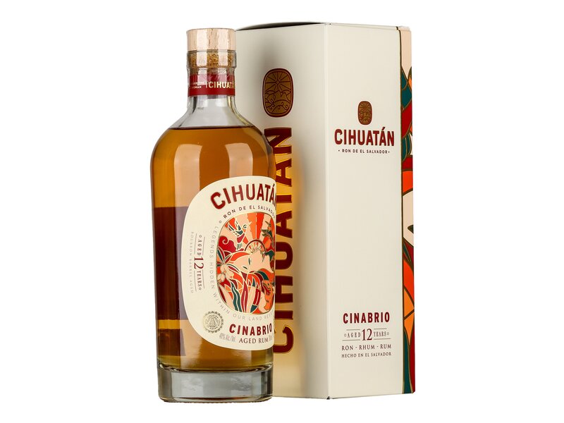 Rum Cihuatán Cinabrio 12 years 0,7l