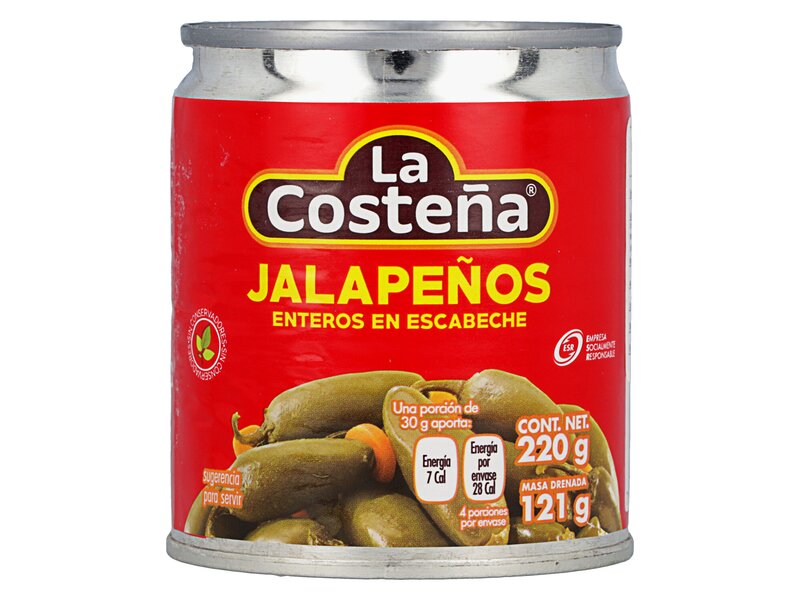 La Costena Jalapenos egész 220g