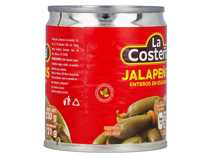 La Costena Jalapenos egész 220g