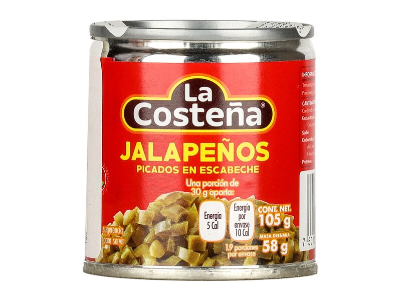 La Costena Jalapeno paprika darabok ecetes-fűszeres lében 105g