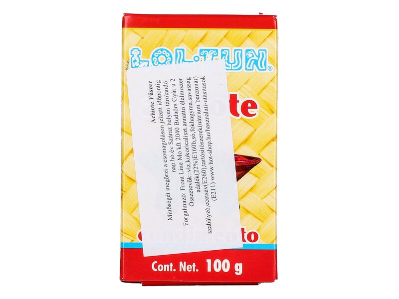 Lol-Tun Achiote krém 100g