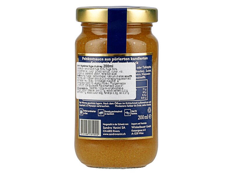 Vanini Mostarda füge 200ml