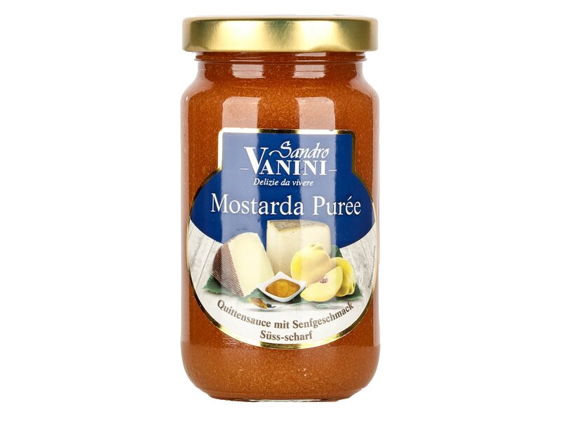 Vanini Quince Mostarda Purée 200ml