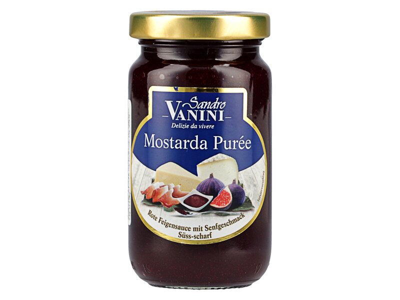 Vanini Red Mostarda Purée 200ml