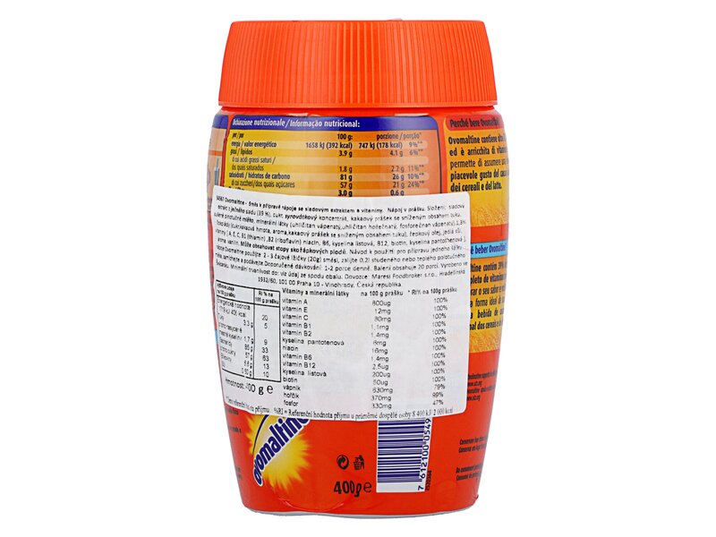Ovomaltine instant italpor 400gr