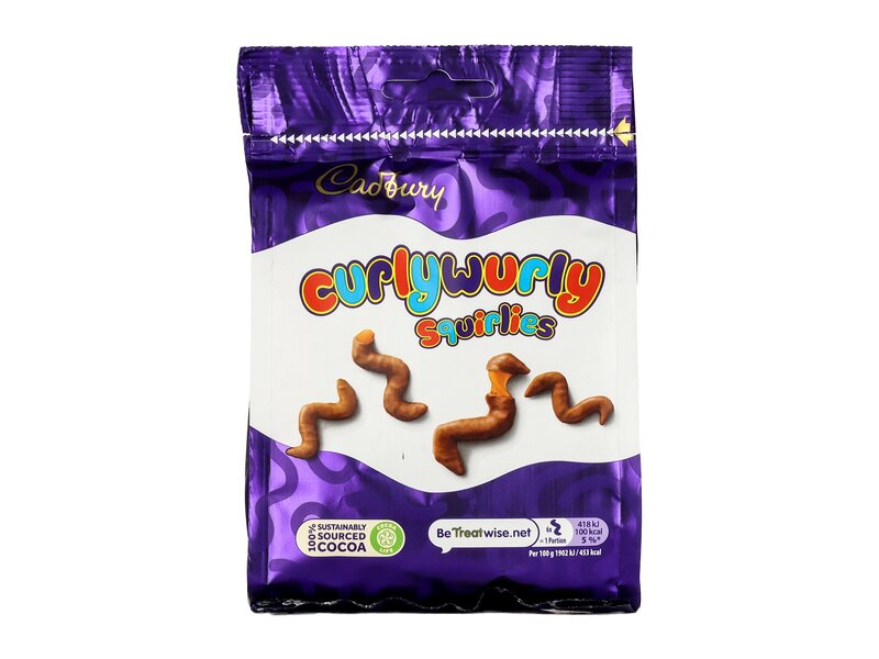 Cadbury Curlywurly Squirlies 108g