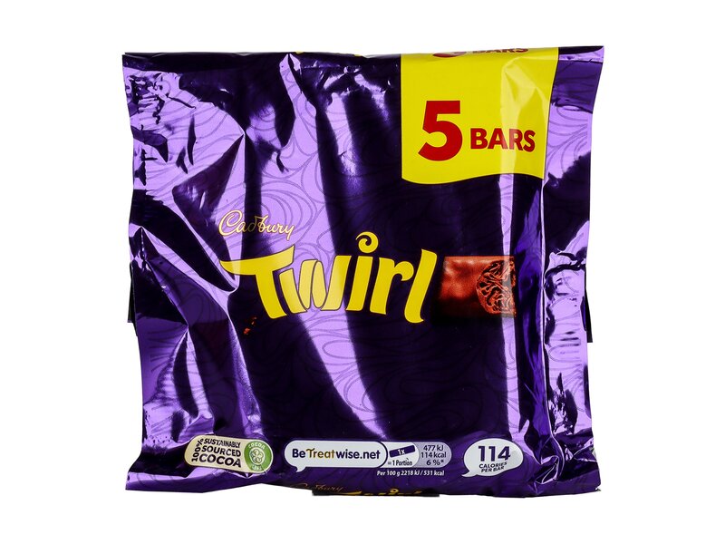 Cadbury Twirl 5pk 107g