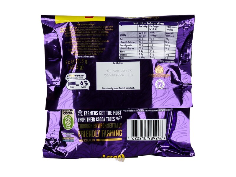 Cadbury Twirl 5pk 107g