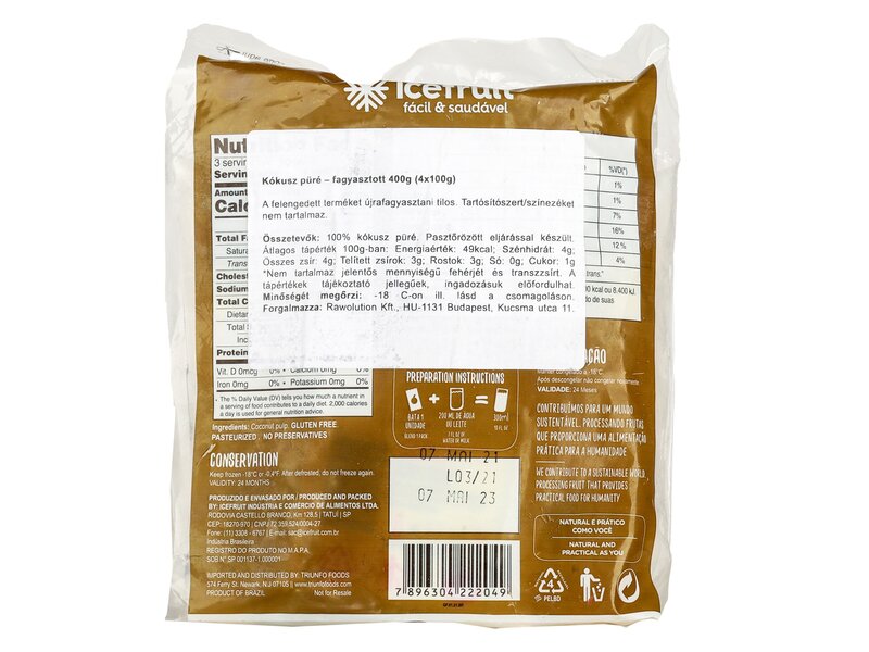 Rawolution **Kókusz püré 100g