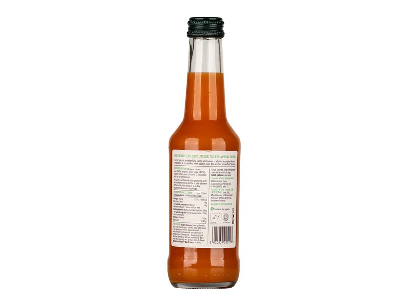 James White Carrot & Apple Organic Juice 250ml