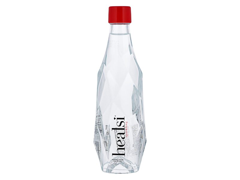 Healsi Natural Mineral Water Sparkling Glass 400ml