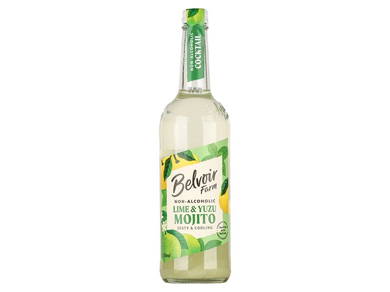 Belvoir Farm Non-alcoholic Lime & Yuzu Mojito 750ml