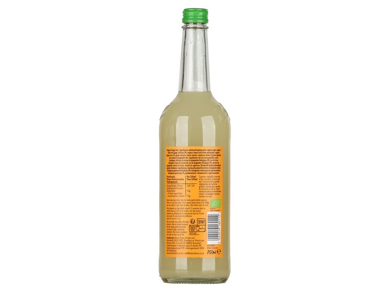 Belvoir Farm Organic Ginger Beer 750ml