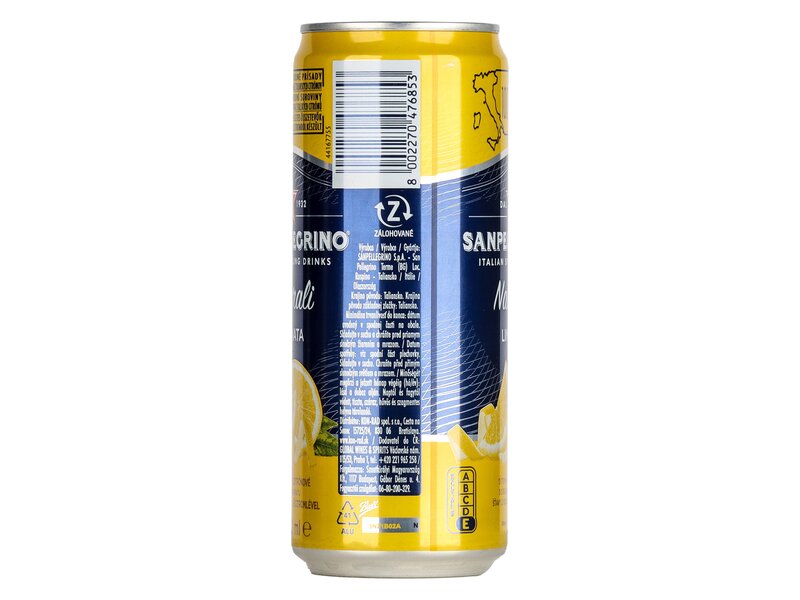 SanPellegrino Naturali Limonata 330ml