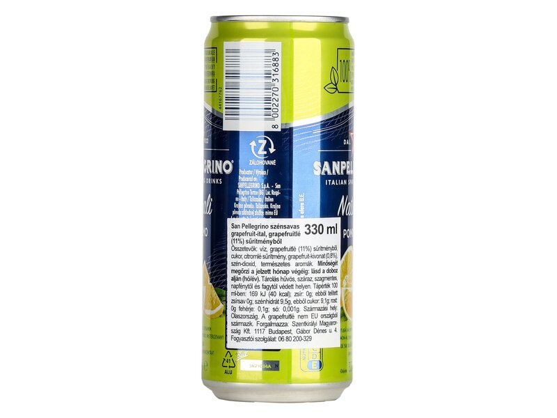 SanPellegrino Naturali Pompelmo 330ml