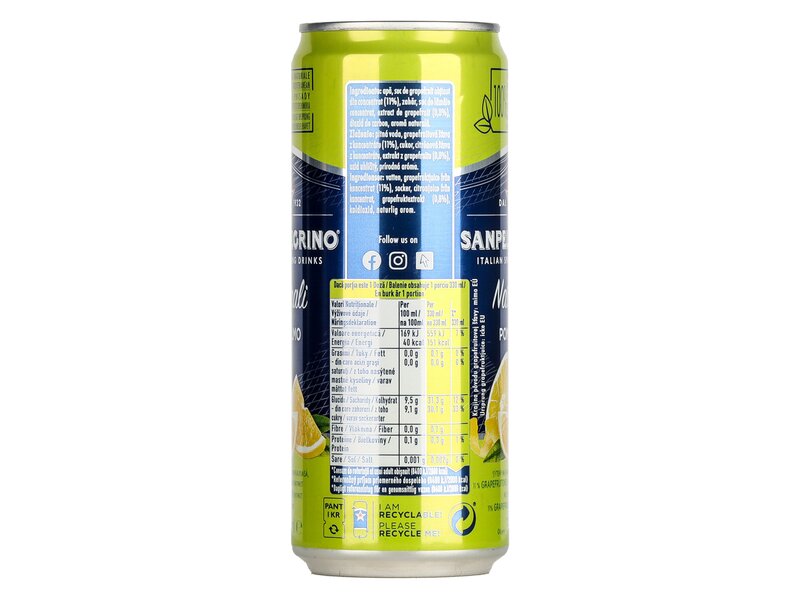 SanPellegrino Naturali Pompelmo 330ml