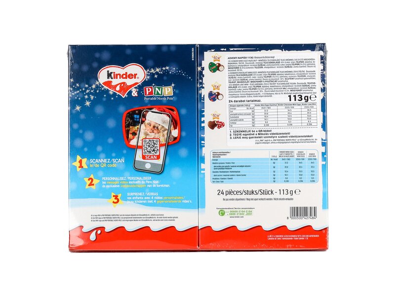 Sixi Kinder Mini Mix Adventi Kalendárium 113g