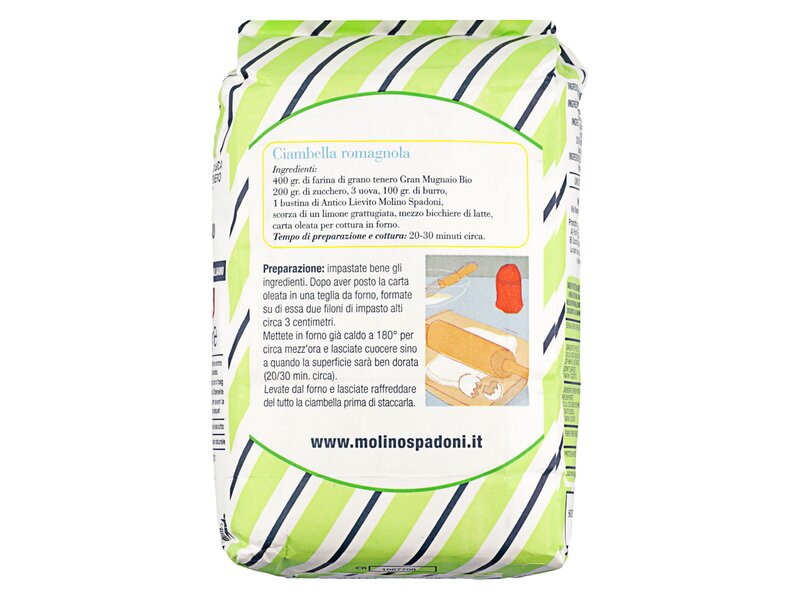 Spadoni Farina 0 Biologica 1kg