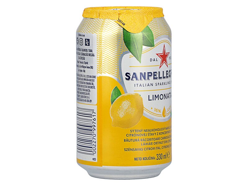 SanPellegrino Limonata dobozos 330ml