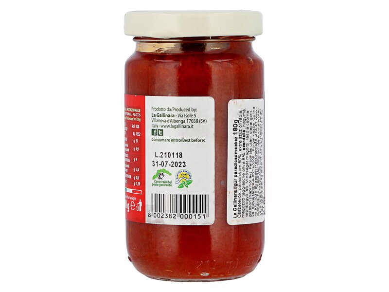 Gallinara Sugo alla Ligure 180g