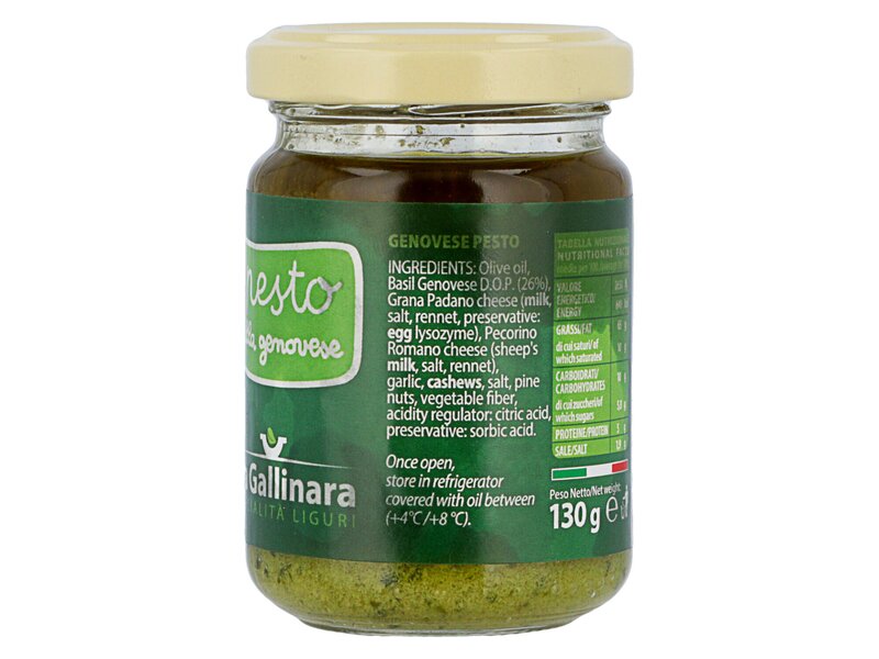 Gallinara Pesto alla Genovese 130g