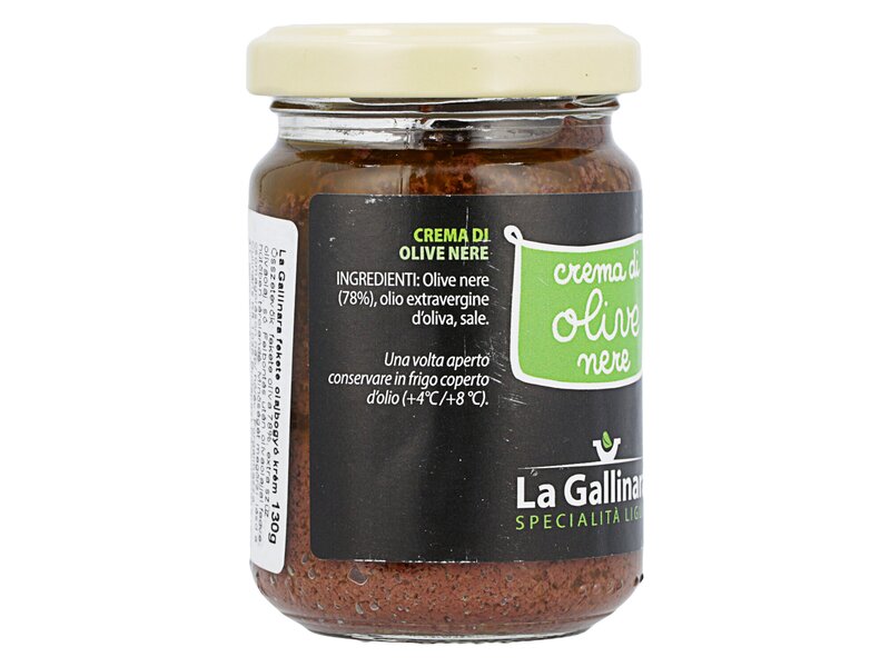 Gallinara Crema di Olive Nere 130g