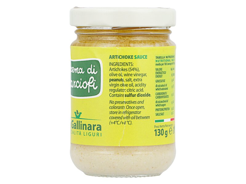 Gallinara Crema di Carciofi 130g