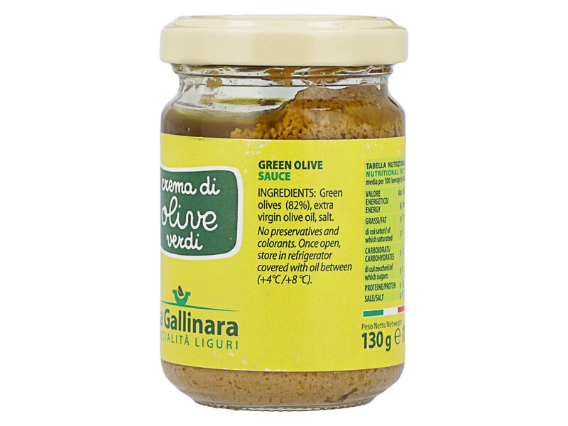 Gallinara Crema di Olive verdi 130g