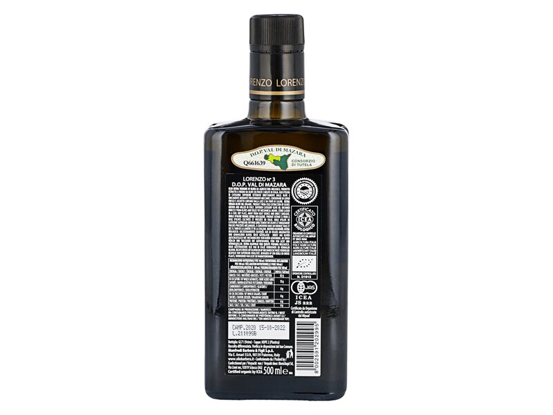 Lorenzo N.3 Bio Extrasz olivaolaj 500ml
