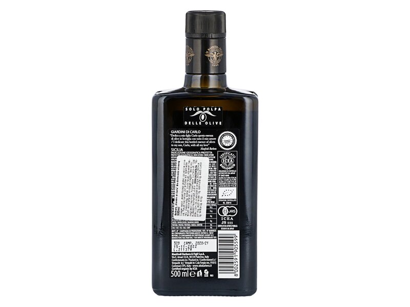 Barbera Giardini di Carlo Bio EV olívaolaj 500ml