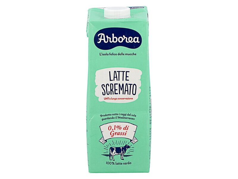 Arborea Skimmed Milk UHT 1L