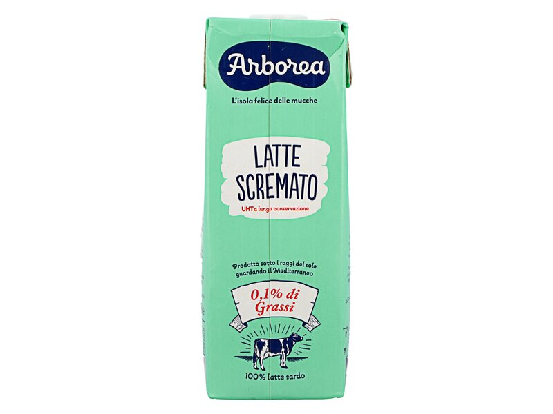 Arborea Skimmed Milk UHT 1L