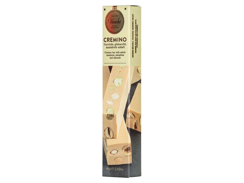 Venchi Barretta Cremino White Chocolate Hazelnut Pistachio 80g