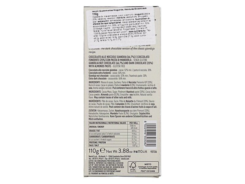 Venchi Cremino Fondente 110g