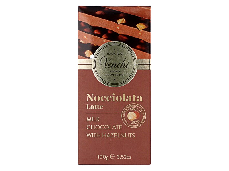 Venchi Milk Chocolate Hazelnuts 100g