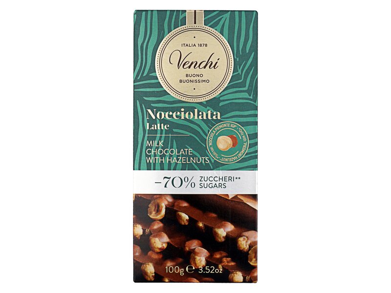 Venchi Nocciolata Latte -70% sugars 100g