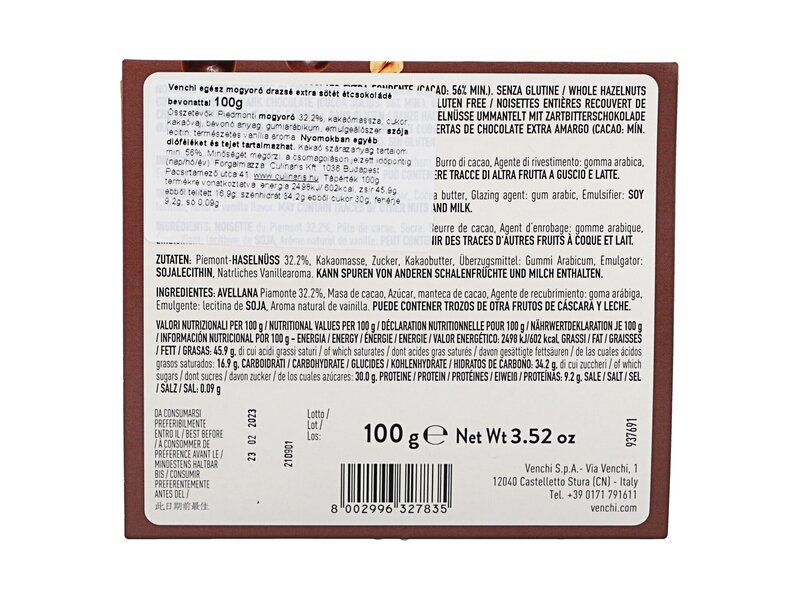 Venchi Dragées Nocciole 100g