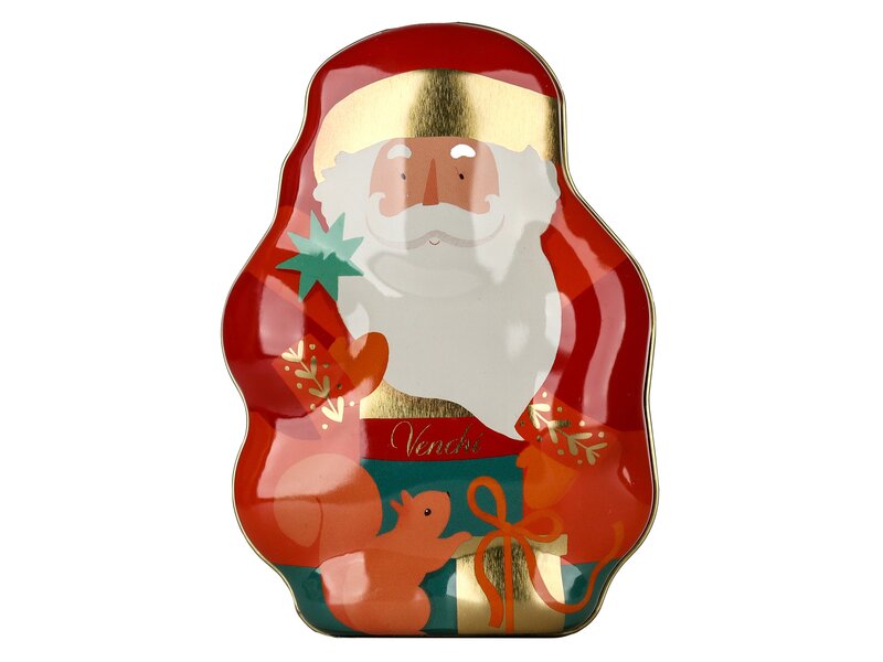 Venchi St. Claus metal tin 112g