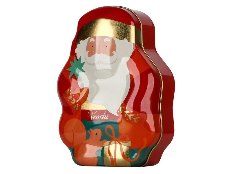 Venchi St. Claus metal tin 112g