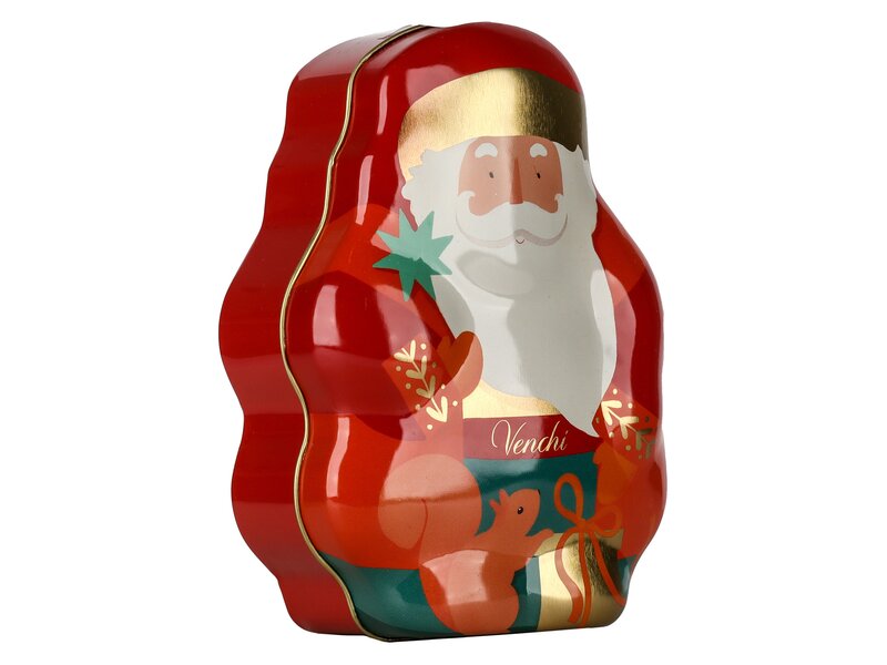 Venchi St. Claus metal tin 112g