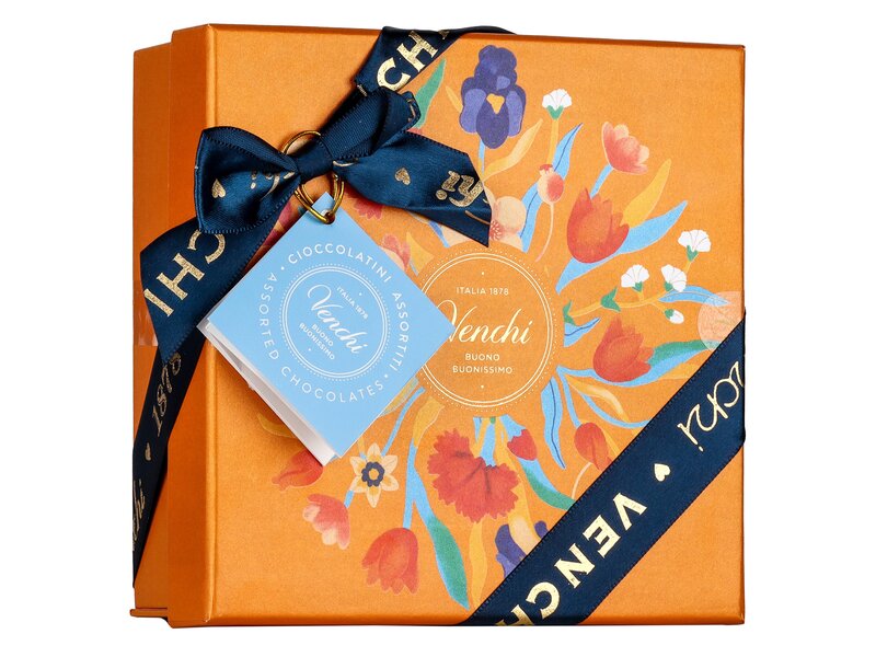 Venchi csokoládéválogatás Virágos 156g