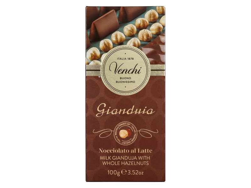 Venchi Milk Chocolate Gianduia 100g