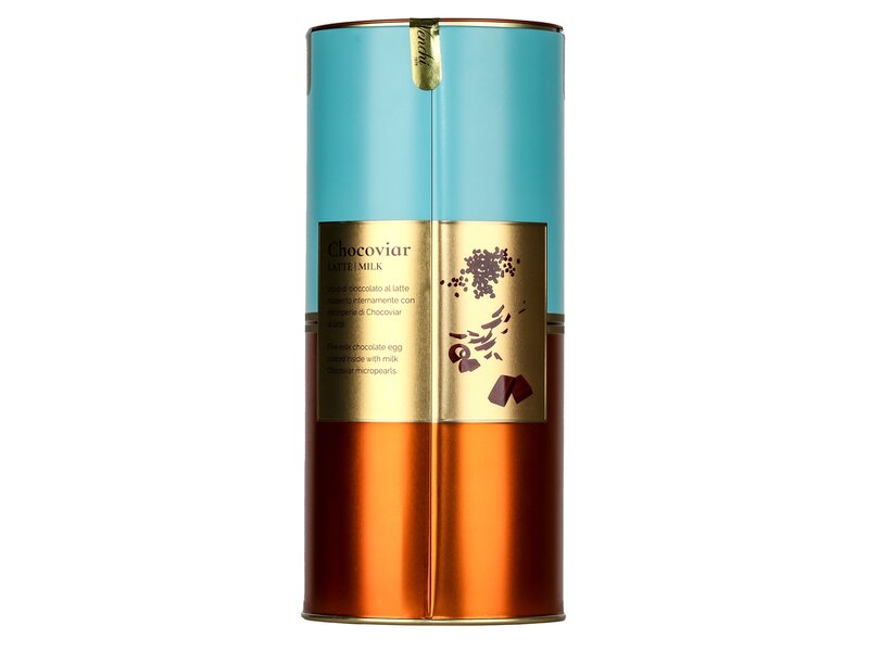 Venchi Chocaviar tejcsokoládé tojás fémdobozban 350g