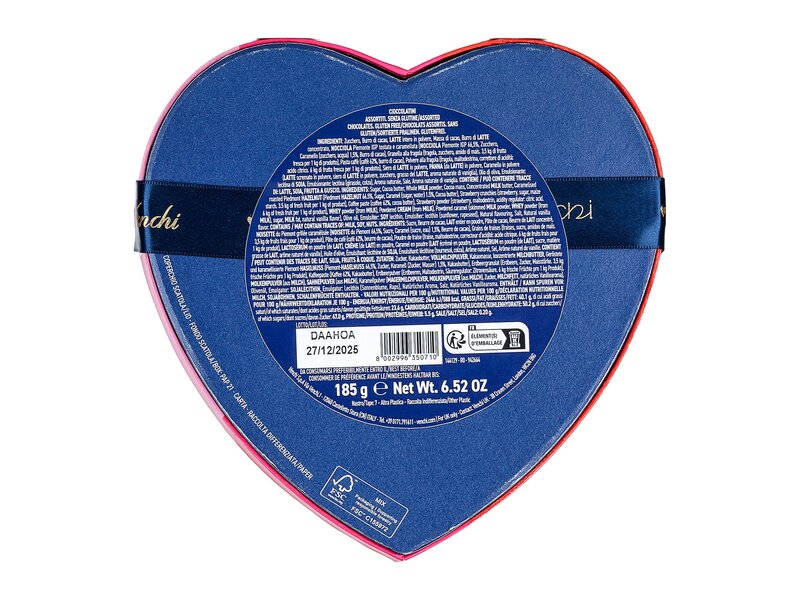 Venchi Large Valentine heart box 185g