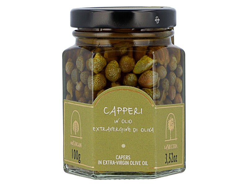 La Nicchia Capperi in Olio Extra Vergine di Oliva 100g